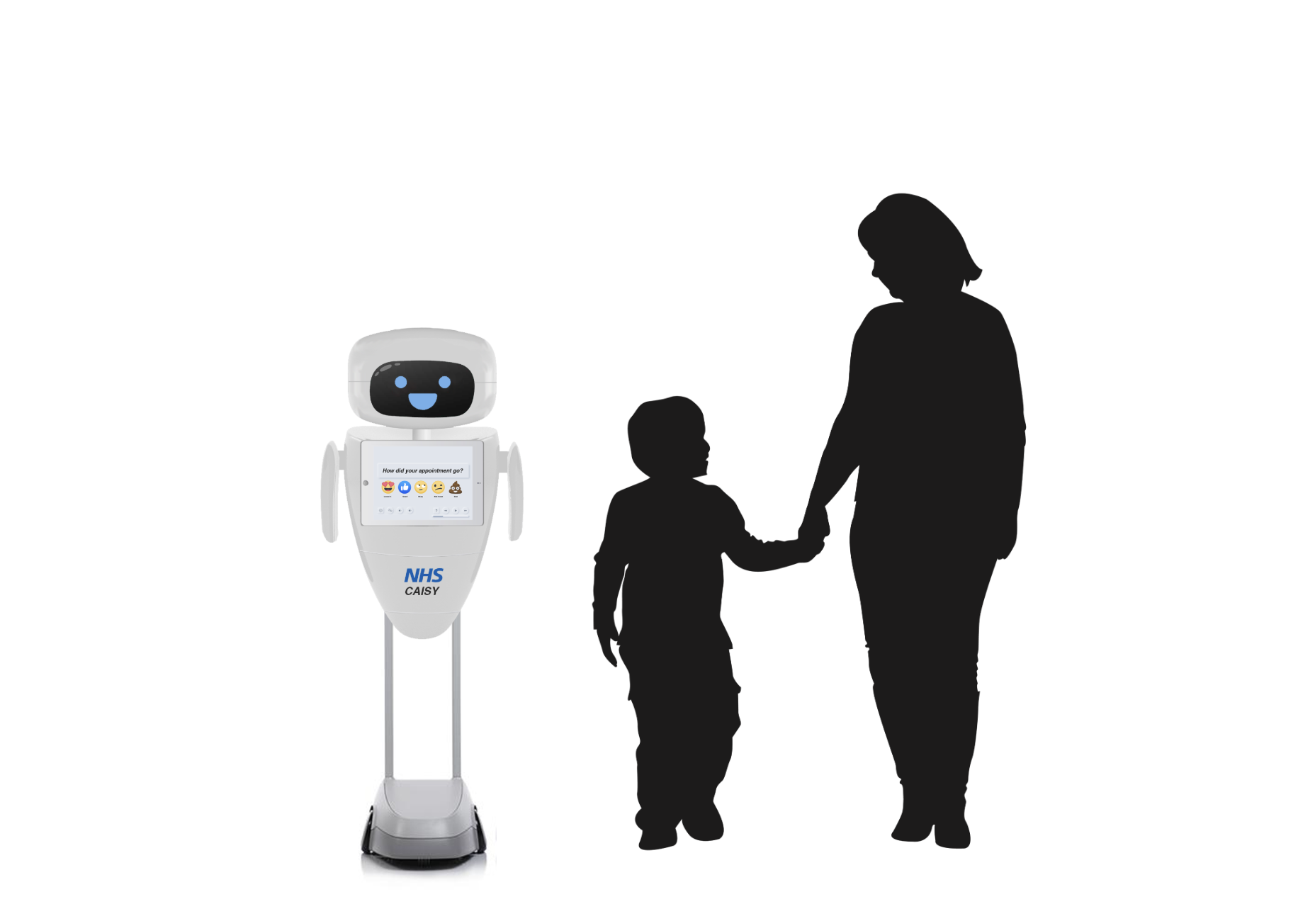 CAISY prototype shown at 1:1 human scale