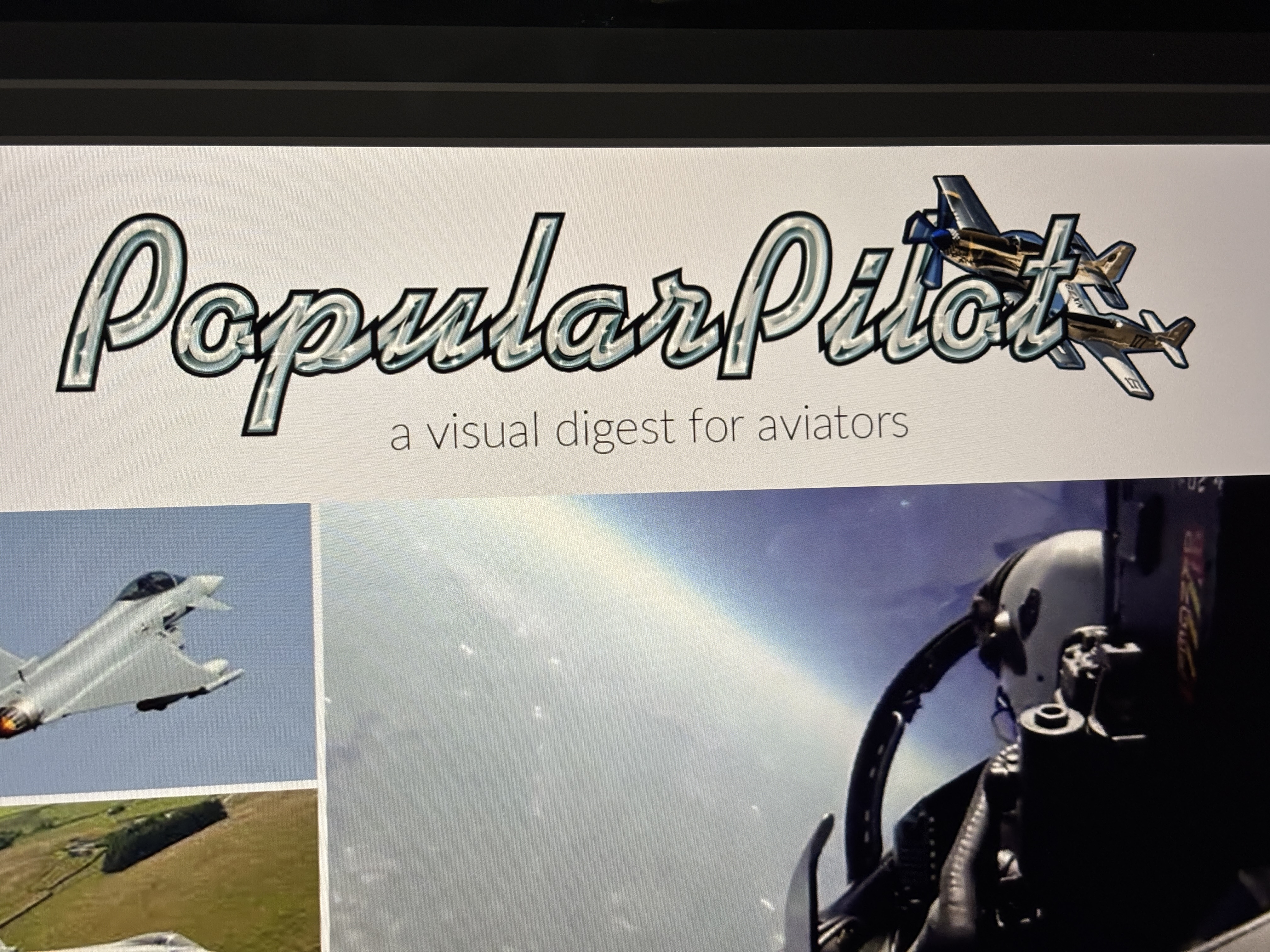 PopularPilot website landing page