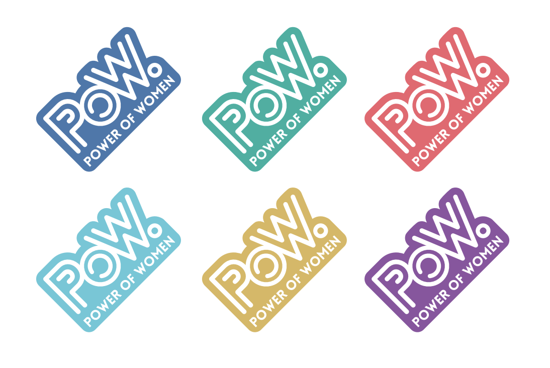 Power of Women corporate logo branding